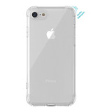 Capa Anti Queda Reforçada Borda Compativel iPhone SE 2020 Cor Transparente