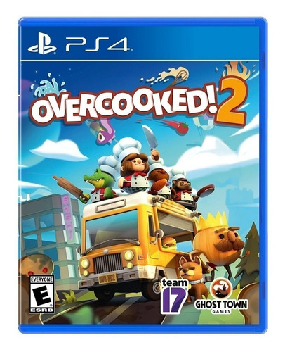 Overcooked! 2  Standard Edition Team17 Ps4 Físico