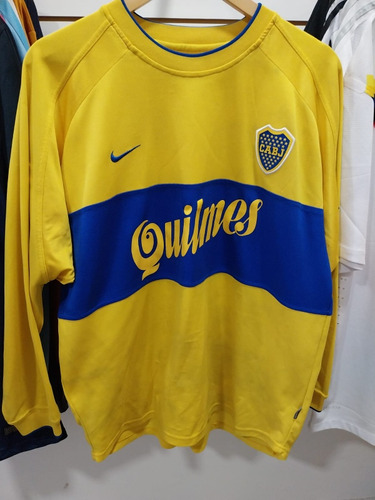 Camiseta De Boca Año 2000 Mangas Largas 