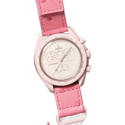 Reloj Omega X Swatch Mission To Venus Correa De Avestruz | Meses sin interés