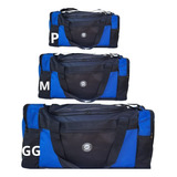 Kit 3 Bolsa De Viagem Mala Mao Sacola Gg,m E P Masc Feminina