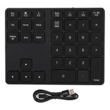 Teclado Numérico Bt308 De 35 Teclas, Recargable, Inalámbrico