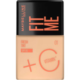 Base Fit Me Maybelline Fresh Tint Vit C Spf 50 30ml Tono 01.