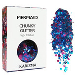 Sirena Chunky Glitter ¿ Maquillaje Cosmético Brillo Karizma 