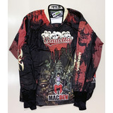 Camisa Jersey Paintball E Airsoft Mncs Vendetta Red