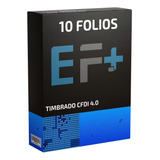 10 Folios Nomina Electrónica Y Facturación Cfdi 4.0