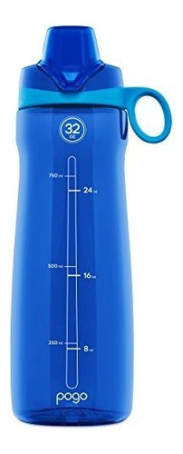 Pogo Botella De Agua De Plastico Sin Bpa Con Tapa Chug