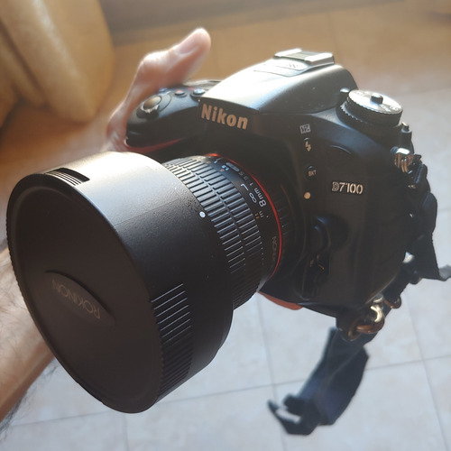  Nikon D7100 Como Nueva + Lente Nikkor F1.8 50mm D
