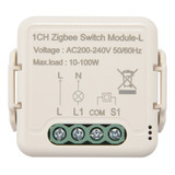 Módulo De Interruptor De Luz Tuya Zigbee Sem Fio Neutro, Con