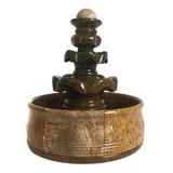 Fonte Água Bolinha Cascata Rústica Decorativa 110v/220v