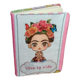 Cuaderno De Frida Kahlo Pasta Dura Rayado Artesanal