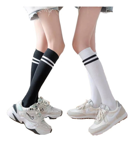 Pack 2 Calcetines Medias Bucaneras Colegio Football Unisex