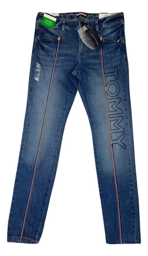 Pantalón Tommy Hilfiger Original Talla 16 Skinny Para Niña.