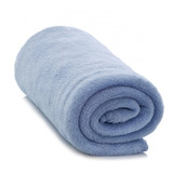 Manta Cobertor Microfibra Camesa Baby Antialérgico Azul