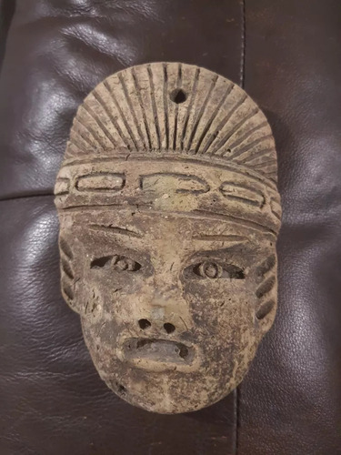 Máscara Antigua Prehispanica Precolombina No Comun Remato