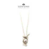 Collar Cadena + Mate Plata 925