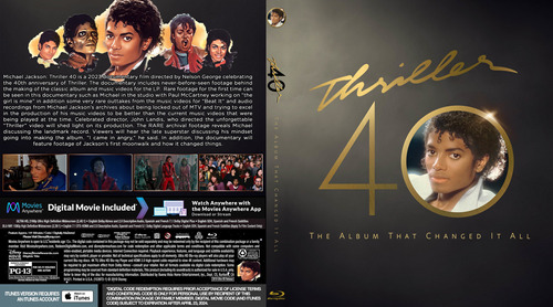Michael Jackson Thriller 40 2023 En Bluray. Documental!