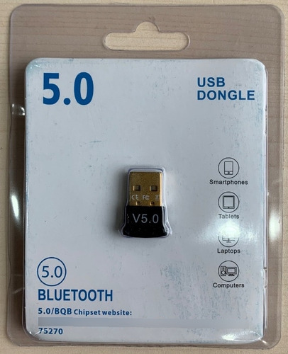 Adaptador Bluetooth V 5.0 Nuevo Modelo Pc Excelente Calidad