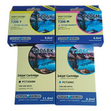 Pack 4 Tintas Epson 206 Alternativa Xl Pacific Color Factura