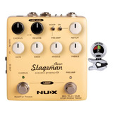 Nux Stageman - Paquete De Pedal Acústico Piso/di Afina...