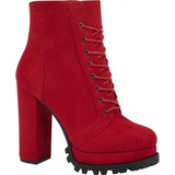 Botas Botin Militar 87388 Altas Plataforma Rock Punk Gotic 