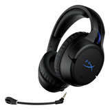 Auriculares Hyperx Cloud Flight Ps5 Color Negro Color De La Luz Azul