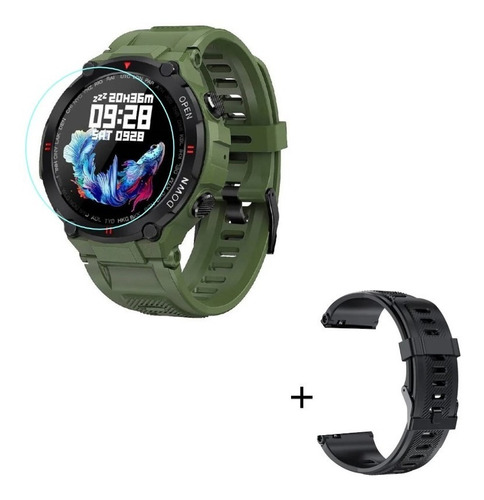 Reloj Inteligente Smartwatch K22 Oximetro Presion Llamadas 