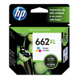 Cartucho Hp 662xl (cz106ab) Color Original