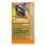 Antipulgas Advocate Bayer Gatos Até 4kg 3 Bisnagas De 0,4ml