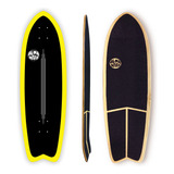 Shape Skate Simulador De Surf Alma Boards Fish Tail  - 31 