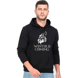 Poleron Canguro Unisex Lobo Winter Is Coming 