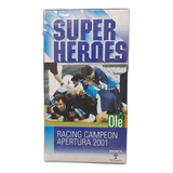 Racing Campeon 2001 Superheroes Vhs Nuevo Original