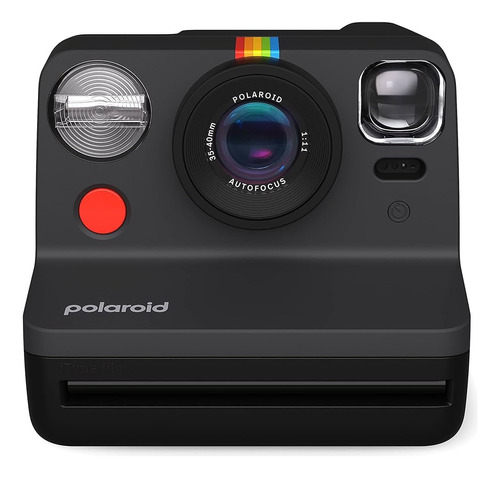 Polaroid Now 2ª Geração Câmera Instantânea Preta + 8 Filmes