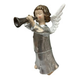 Figura Religiosa - Angel Y Su Trompeta