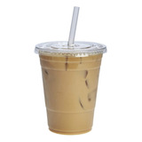 Vaso Descartable 300cc Tapa P Sorbete Licuados Frappe X100u