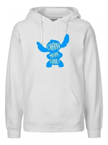 Sudadera Hoodie Stitch Ohana Significa Familia Lilo Y Stitch