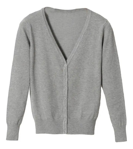 Cárdigan Suéter Con Cuello En V Para Mujer De Talla Grande W | MercadoLibre
