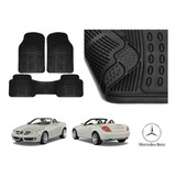 Tapetes Uso Rudo Mercedes Benz Slk200 2012 Rubber Black