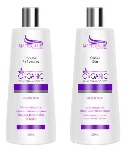 Progressiva Organic 0% - Shampoo & Gloss 200ml