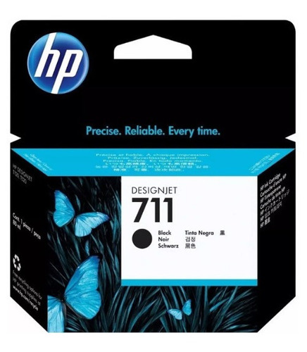 Cartucho Hp 711 Negro 80ml T120 T520 Original Vencido