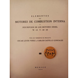 Libro Elementos De Motores Diesel W10 V3038 141f3