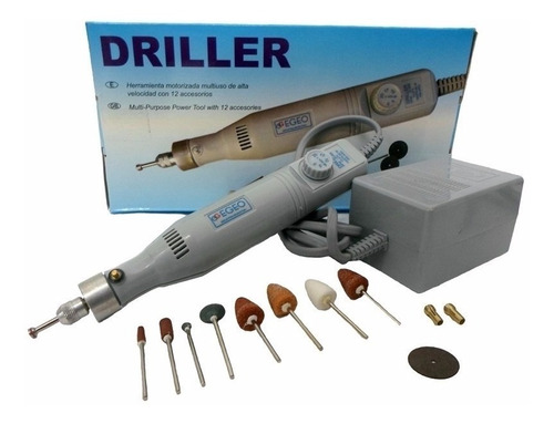 Torno Driller Egeo Profesional Pedicuría Protesis Dental