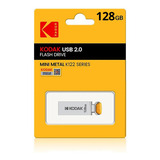 Kodak Memoria Usb Drive  2.0 K122 128gb 30mb/s Plateado