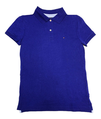 Camisa Polo Tommy Hilfiger Original Azul Oscuro