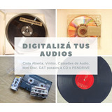 Regala Digitalizar  Audios Viejos Discos Casetes Videos 
