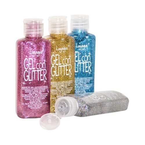 X1u Gel Con Glitter Para Cara Cuerpo Cabello Colores  65g