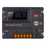 Ghb 20a 12v 24v Controlador De Carga Solar Interruptor Autom