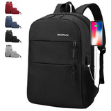 Set 3pzs, Estudiante Mochila, Impermeable Antirrobo ,con Puerto Usb, Adilier,ordenador Mochila,ab04,mochila Para Laptop,backpack,mochila Escolar Color Cosmic Black