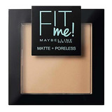 Maquillaje, Base, Polvo C Maybelline Fit Me Polvo Mate Y Sin