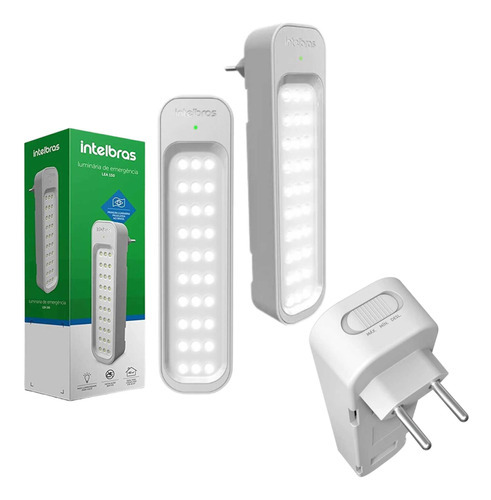 Kit 5 Luminária De Emergência Autônoma Led Lea 150 Intelbras